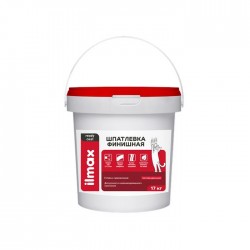 Шпатлевка белая для внутрен. отделки полимер. однокомпон.паста" ilmax ready coat " финиш. ,17 кг,РБ.