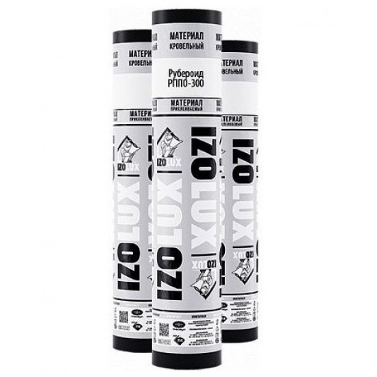 Рубероид . Тайфун IsoLUX - РППО 300  РБ 1рул=15м2