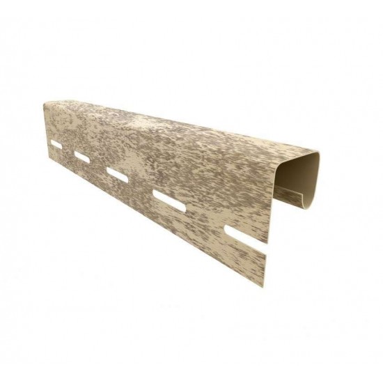 J-профиль Стоун-хаус, кирпич  песочный