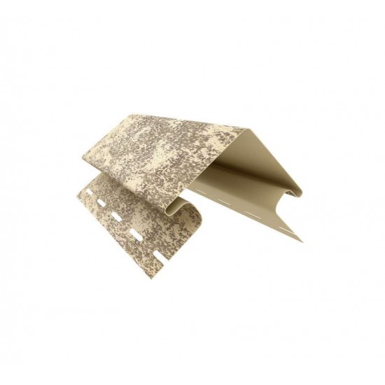 Наружный угол (ПВХ) 0076Н кирпич песочный