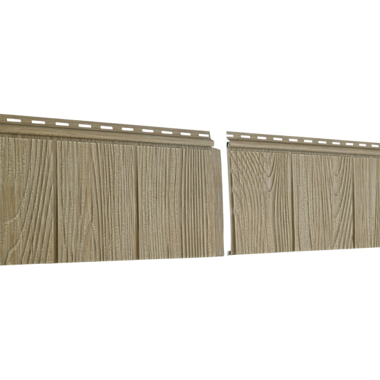 Сайдинг (ПВХ).0206.Н. «Хокла С-Лок», щепа натуральный орех (2*0,206)