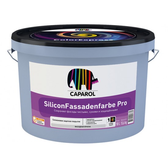 Caparol SiliconFassadenfarbe Pro База1 10л / 15,6кг.