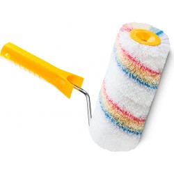 0111-224825 Валик ELITAKOLOR, 48мм/8мм 25см, с ручкой, п/акрил 18мм, Арт.А