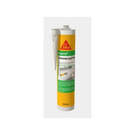 Акриловый герметик Sikacryl Universal Pro, Белый, 310мл/Турция.