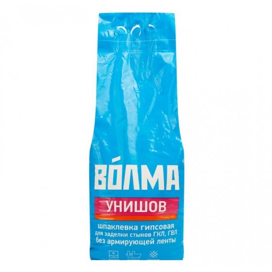 Смесь сухая шпаклевочная на гипсовом вяжущем "Волма-УниШов",5 кг.