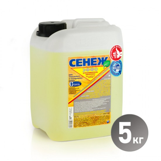 Антисептик д/древесины Сенеж ЭФФО 5кг, шт /РФ