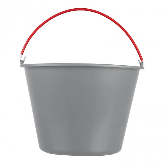 81462 Ведро строительное пластмассовое 12л, ударопрочное, обрезинненая ручка, Matrix.,РФ.