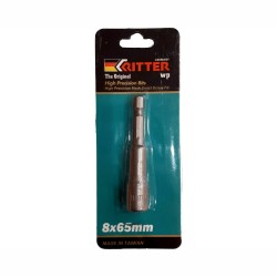 Биты Ritter WP торцевая 8х65 мм магнитная (сталь CRV) (1 шт в блистерной упаковке) (500/50/1)Китай