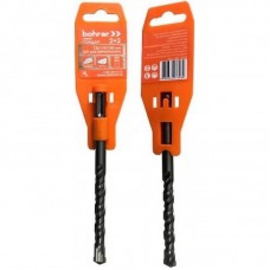 Бур SDS+ BOHRER Стандарт 8*100/160/2 резца+2 спирали/200/2/Китай