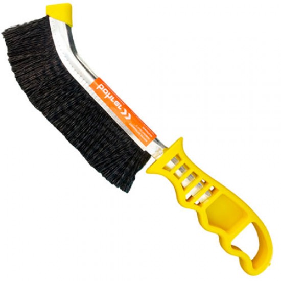 93410010 Щетка многофункциональная стальная, пластм.ручка, Китай