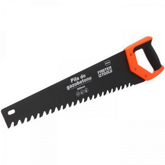 23380 Ножовка по пенобетону,500мм,защ.покр.,твердосплавные напайки на зубья,2-х комп.рук-ка//Matrix,Китай