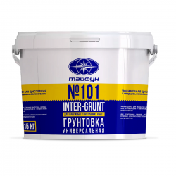 Грунтовка универсальная "INTER-GRUNT" Тайфун Мастер №101 (15 кг)