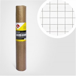 Сетка сварная  оцинкованная LIHTAR   D 0.5    яч.12,7   1*25м Китай