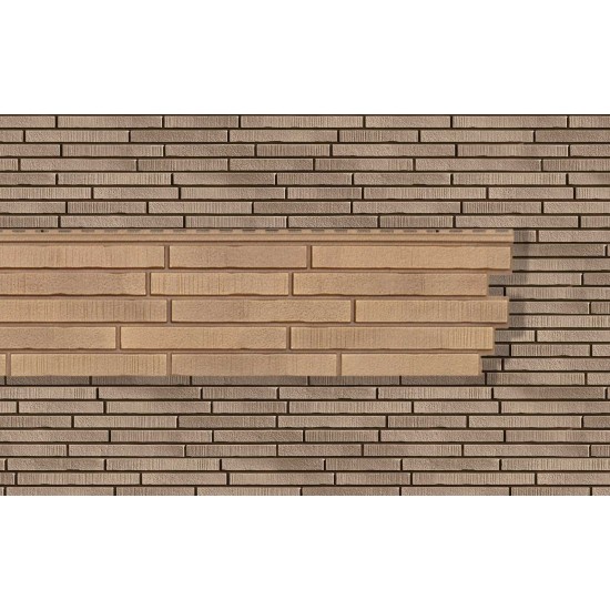 Сайдинг (ПВХ).0290.Н. «Стоун-Хаус С-Лок», ригельный кирпич кварц, 1,94*0,29м,(0,563м2 ) (шт)