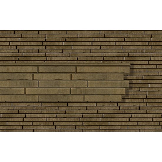Сайдинг (ПВХ).0290.Н. «Стоун-Хаус С-Лок», ригельный кирпич латунь, 1,94*0,29м,(0,563м2 ) (шт)