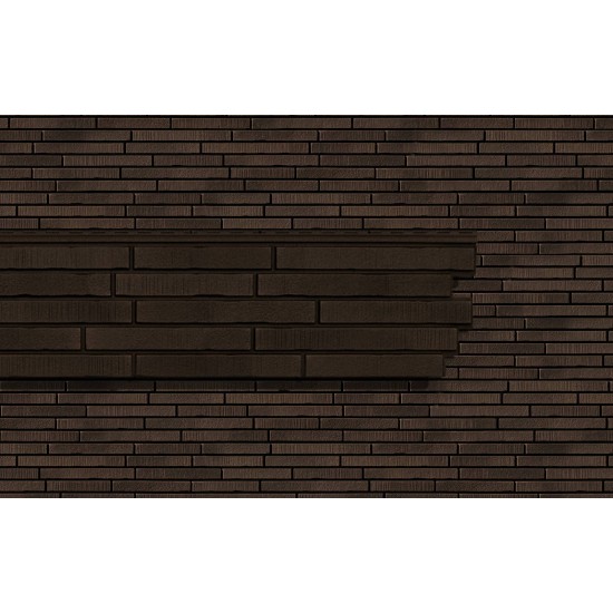 Сайдинг (ПВХ).0290.Н. «Стоун-Хаус С-Лок», ригельный кирпич мокко, 1,94*0,29м,(0,563м2 ) (шт)