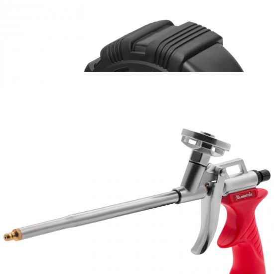 88681 Пистолет для монтажной пены,  корпус из аллюминиевого сплава Matrix.