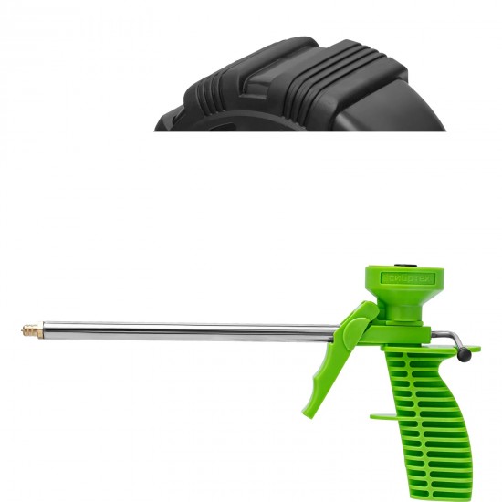 88672 Пистолет для монтажной пены,  пластмассовый корпус //Сибртех, Китай.