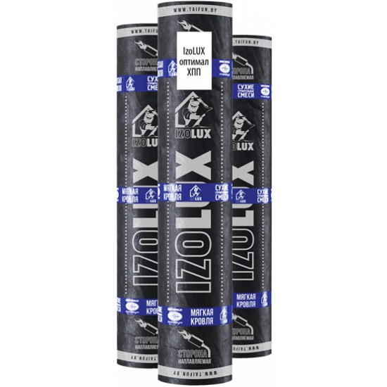 Кровельный рул. Тайфун IsoLUX - стандарт ЭПП  К-ПХ-БЭ-ПП/ПП- 3,5 РБ 1рул=10м2