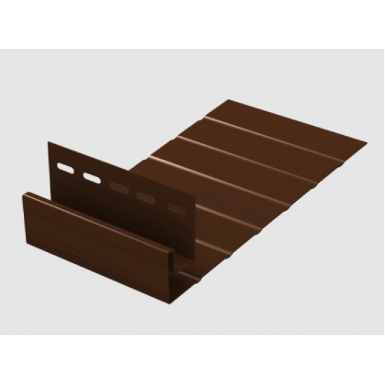 J-фаска (ПВХ).0200.Н., 412С, темно-коричневый