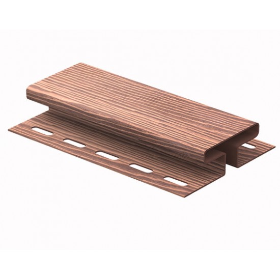 Н-планка (ПВХ) 048Н. ДУБ мореный шт