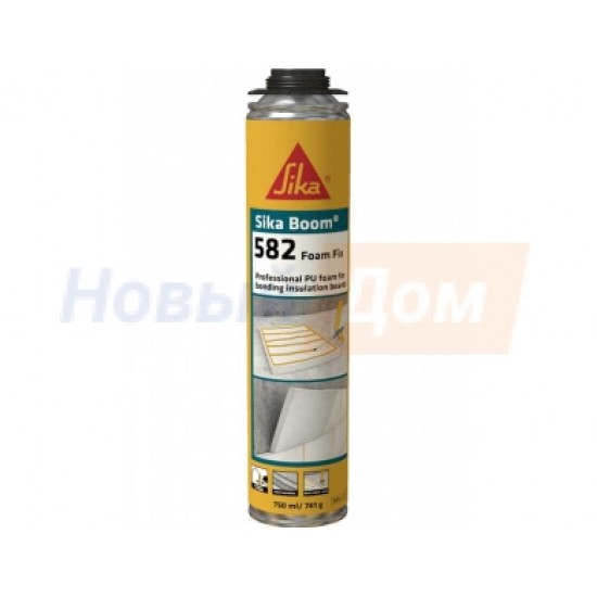 Клей -пена Silka Boom 582 Foam Fix, 750 мл