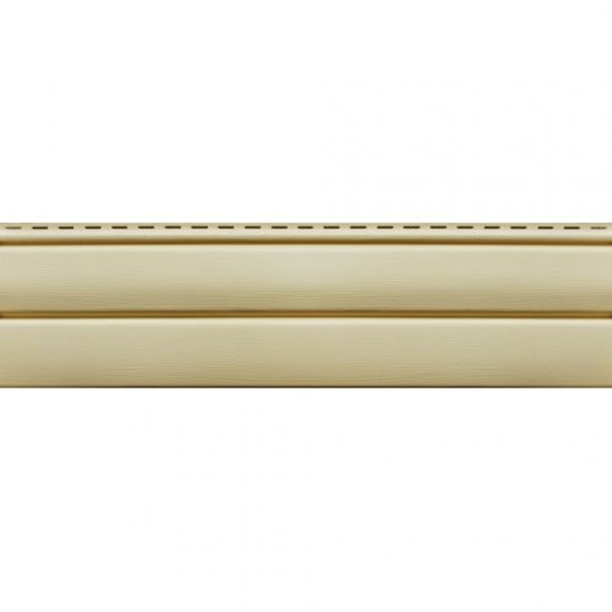 Сайдинг (ПВХ) 230Н. 7506С Блок-хаус, кремовый, м2/1шт=0,702м2