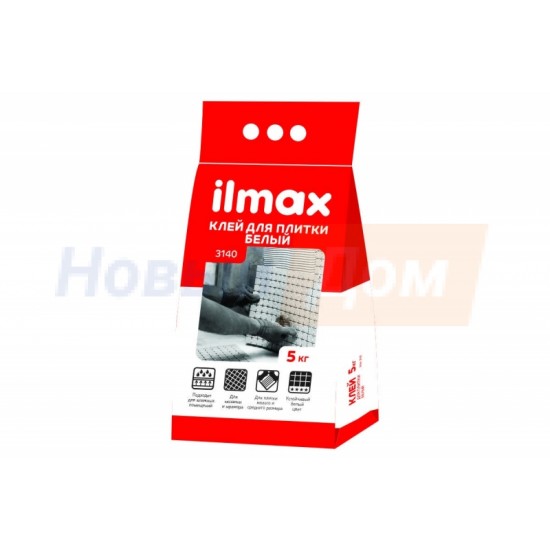 !!! 5 КГ !!!   Растворная смесь сухая клеевая .ILMAX 3140 шт