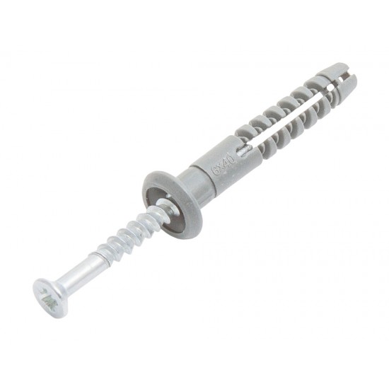 Дюбель-гвоздь ДГ/п 8*60 (потай) с гвоздем-шурупом