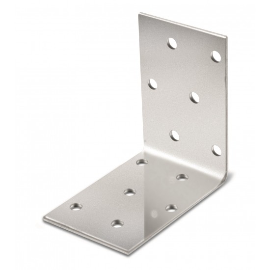 Усиленный крепжный оцинк  уголок 60*60*45(20) *1,8мм