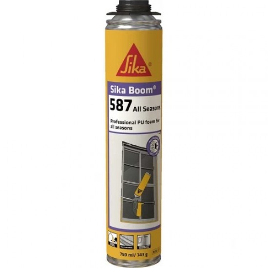 Пена монтаж.профессиональная  всесезонная Sika Boom - 587 ALL Seasons 750мл