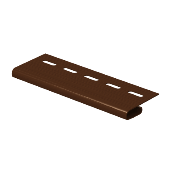 Завершающая планка (ПВХ)038 Н. 497С коричневый, Беларусь