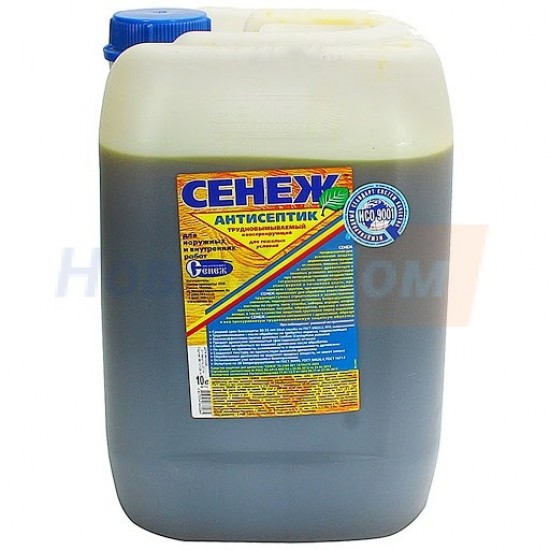Антисептик д/древесины Сенеж 10кг, шт /РФ