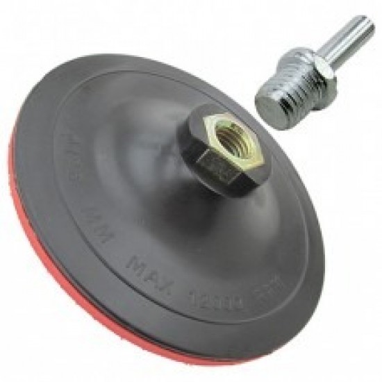 Насадка дисковая с липучкой жесткая d125мм Китай