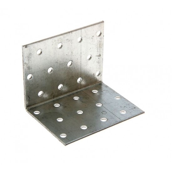 Усиленный крепжный оцинк  уголок 50*50*35(20) *1,8мм.