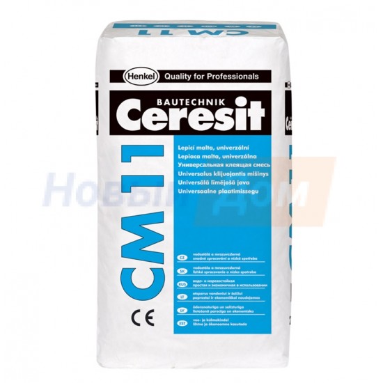 Ceresit СМ11 Plus Растворн.сухая облиц.смесь, 25кг