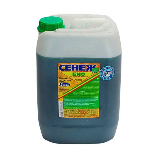 Антисептик д/древесины Сенеж БИО 5кг, шт /РФ
