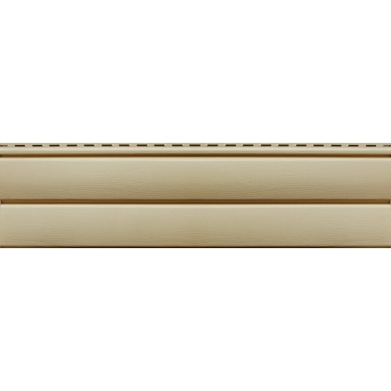 Сайдинг (ПВХ) 230Н. 7501С Блок-хаус, кофе с молоком, м2/1шт=0,702м2