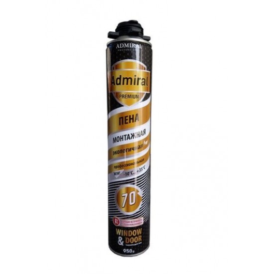Пена проф. ADMIRAL  PREMIUM GOLD  всесезонная  950 мл РФ