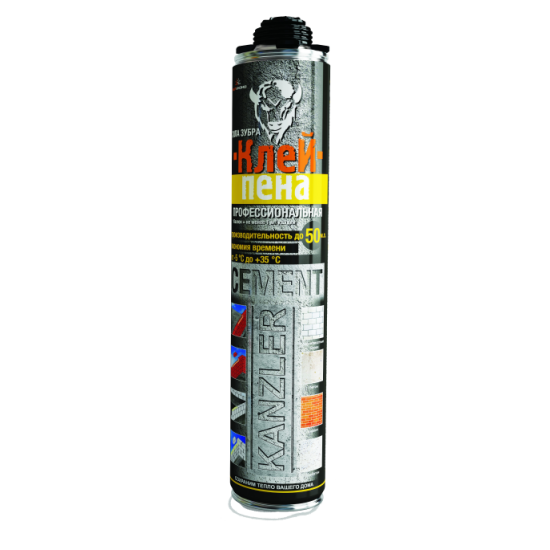 Клей -пена KANZLER-CEMENT 850 мл РБ