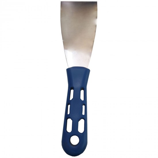 91130602  Шпатель 60 мм, нерж.сталь, гибкий, пластик.ручка, Латвия