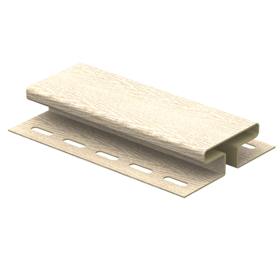 Н-планка (ПВХ) 048Н. ясень золотистый