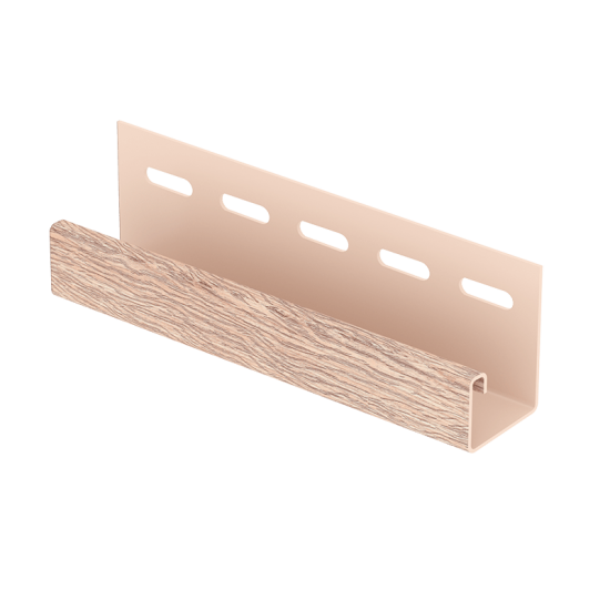 J-планка (ПВХ).0044.Н., лиственница светлая