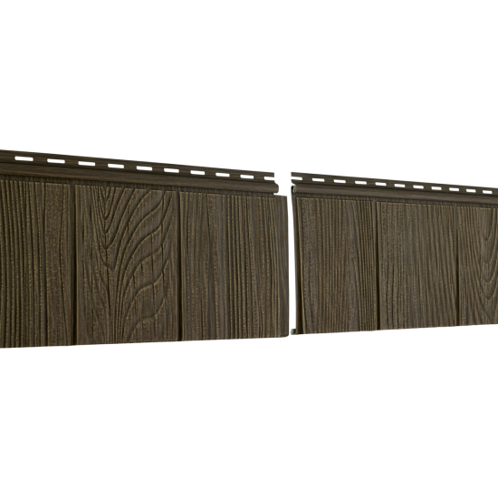 Сайдинг (ПВХ).0206.Н. «Хокла С-Лок», щепа можжевеловая (2*0,206)