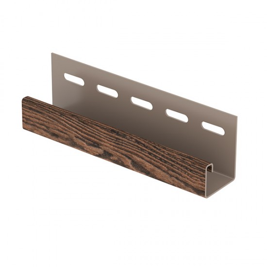 J-планка (ПВХ).0044.Н., винтаж корица