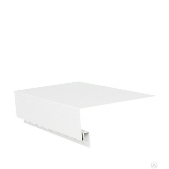 Околооконная планка (ПВХ) 0215.Н., 003 белая ШИРОКАЯ