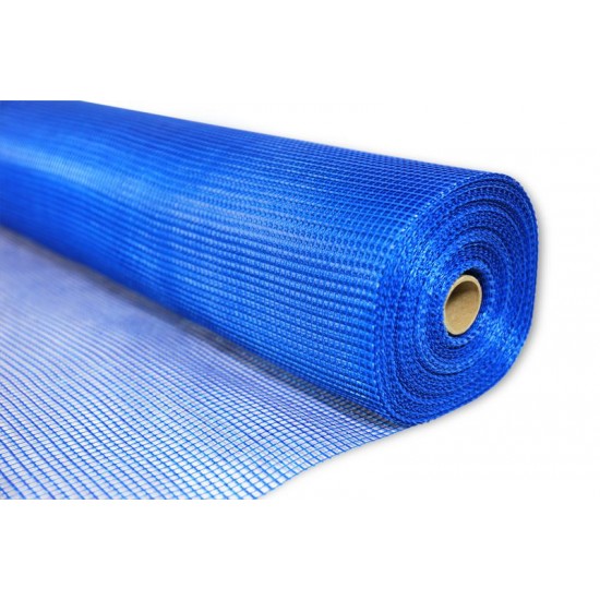 Стеклосетка Lihtar 5х5; 160г/м2, 1х10м, Mini (синяя)