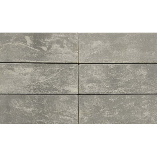 Модульный блок заборный FaBrick 500*200*200мм/Серый микс